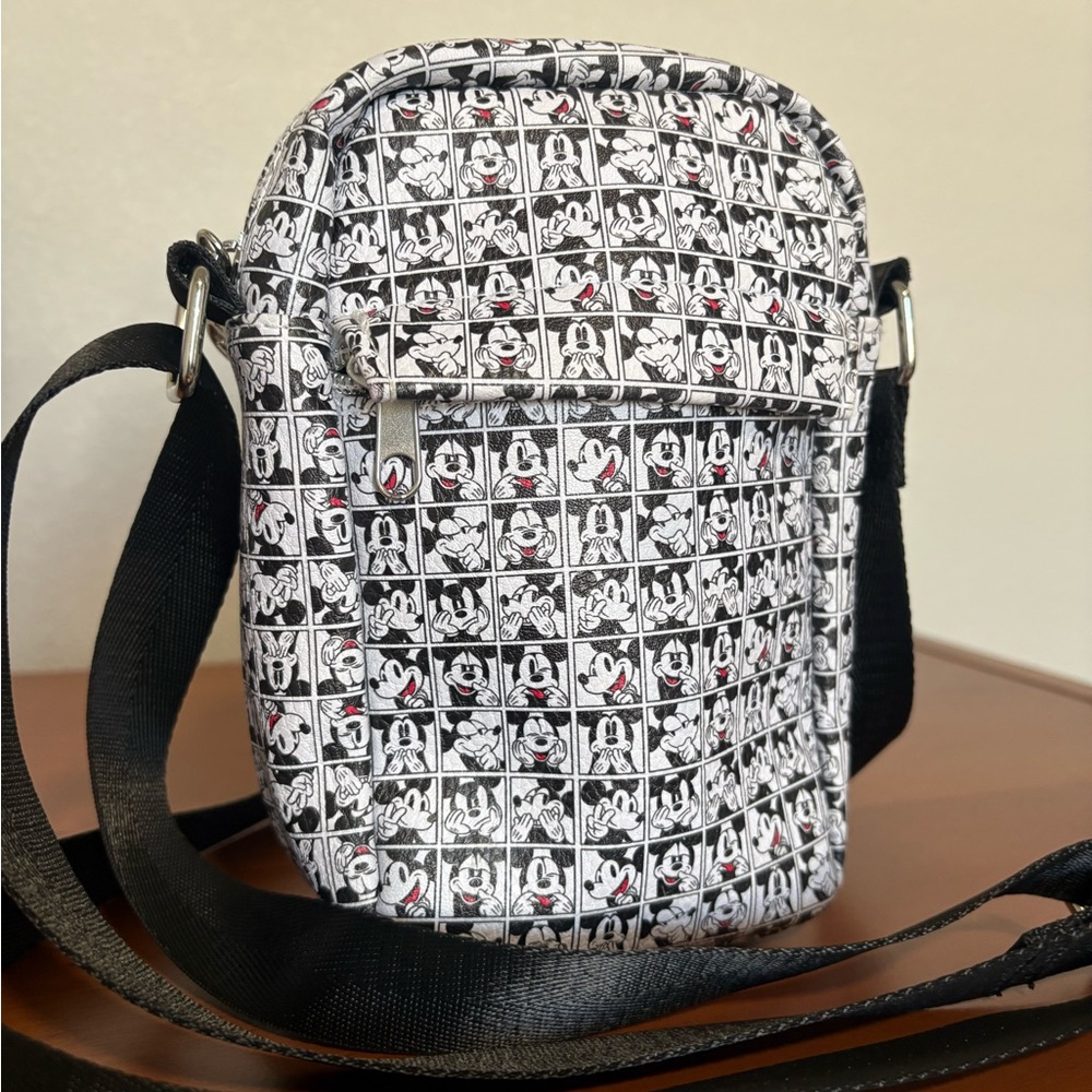 Disney Mickey Mouse Black & White Crossbody Bag